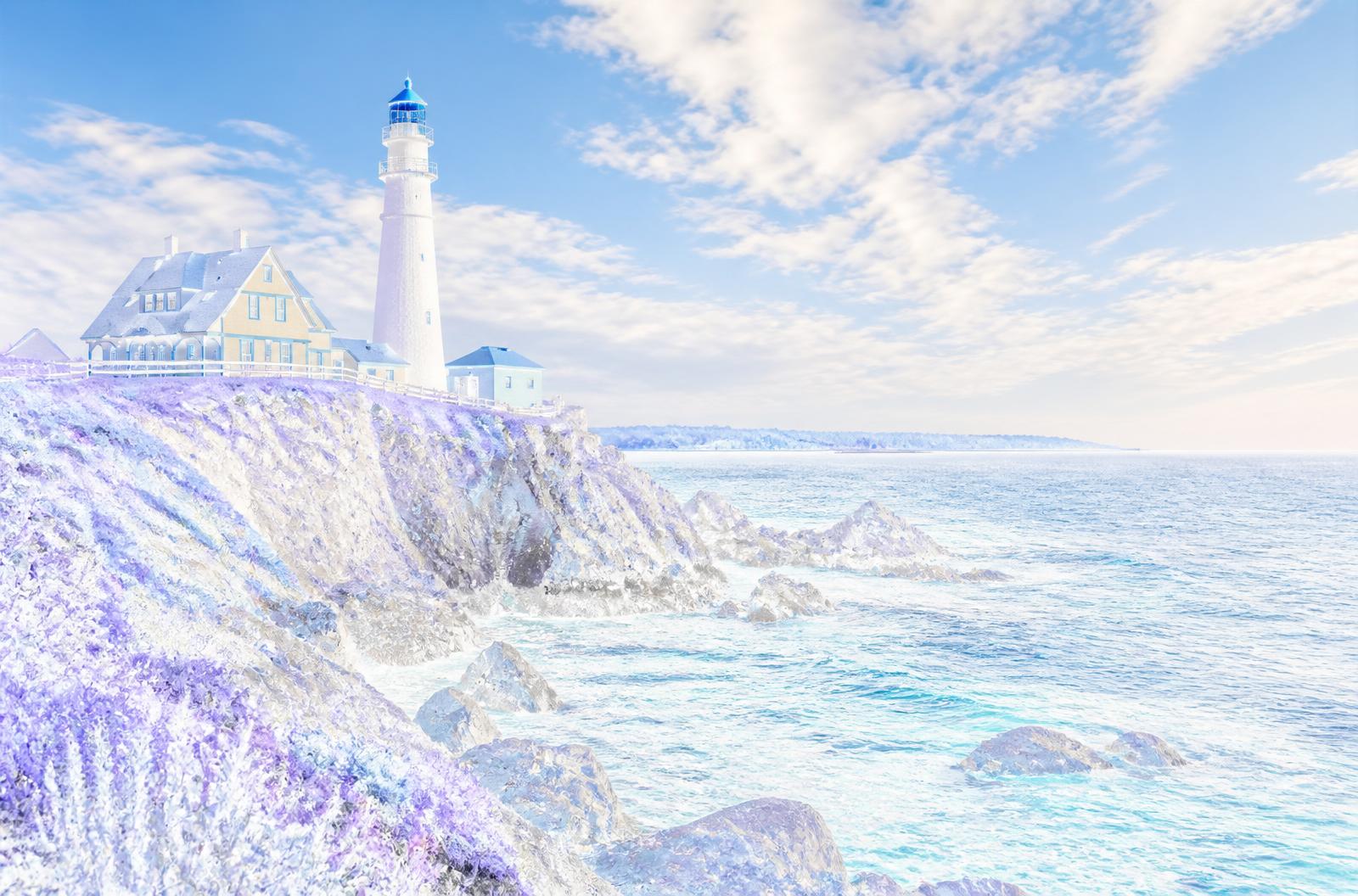 Coastal Rhode Island shoreline near Westerly
